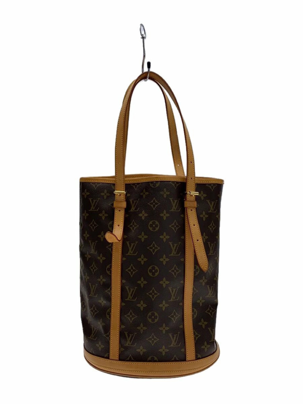 Louis Vuitton Bucket Monogram Canvas Brown inside